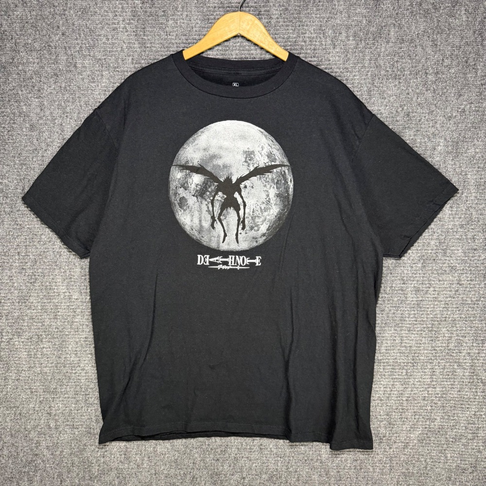 Death Note Ryuk Moon Anime Graphic T-Shirt Mens XL Black
